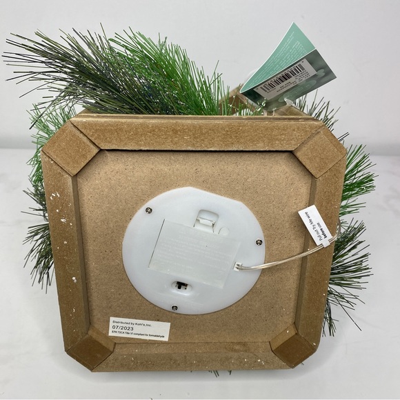 Indoor Hanging Wood Lantern LED Candle Decor - Picture 9 of 9